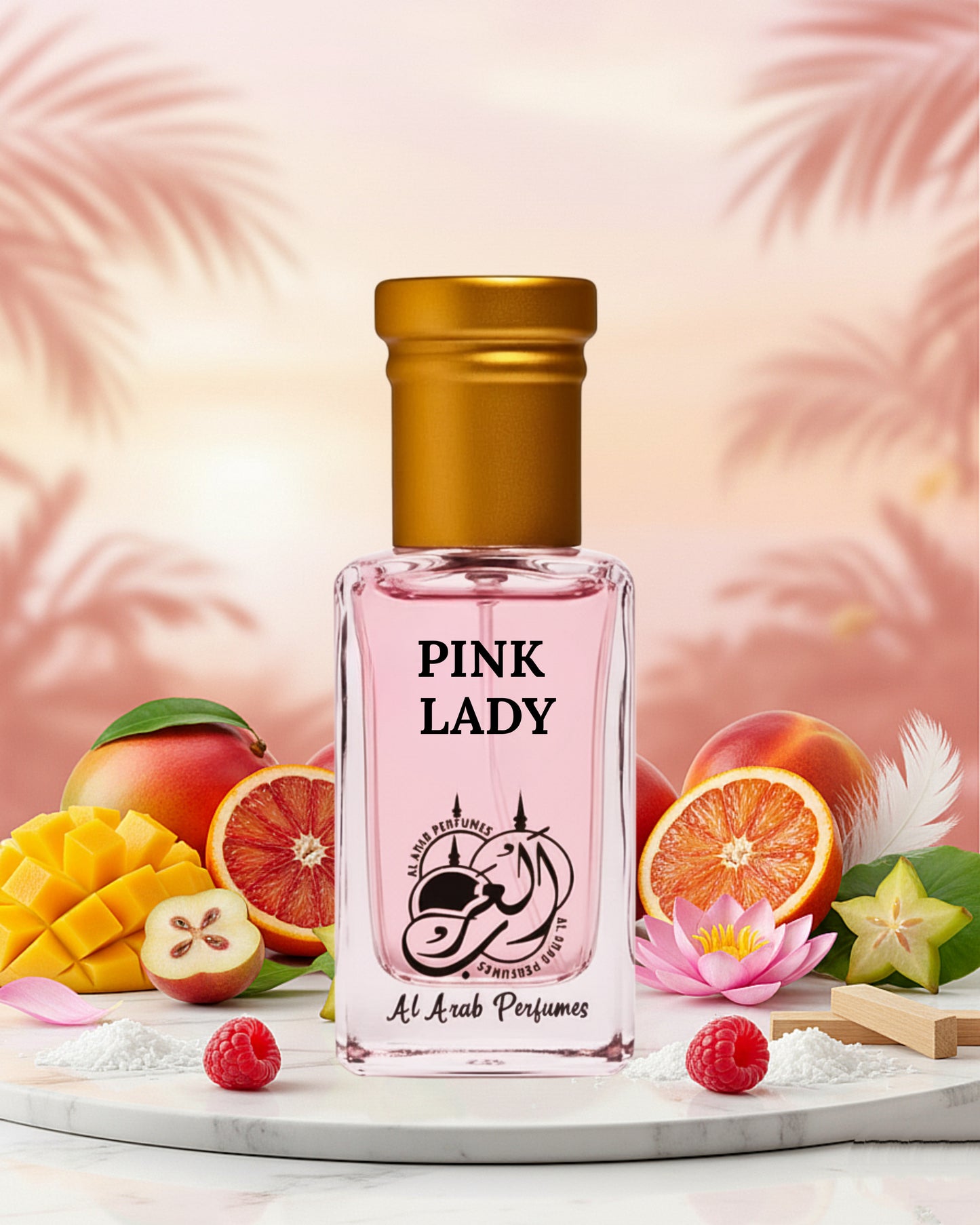 Pink Lady Attar 12ml Non-Alcoholic