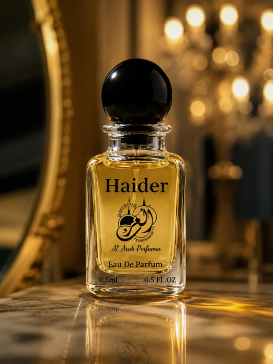 Haider Eau De Parfum | Premium Warm Woody Luxury Fragrance