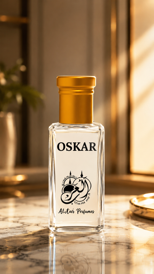 Oskar Premium Attar – Long Lasting Non-Alcoholic Luxury Fragrance for Men