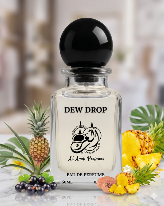 DEW DROP Premium Eau De Parfum by Al Arab Perfumes – Fresh Fruity Long-Lasting Fragrance