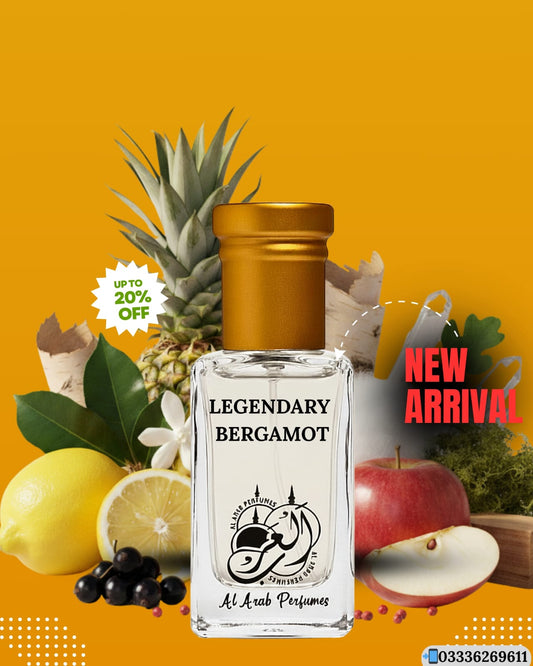 LEGENDARY BERGAMONT ATTAR 12ML NON-ALCOHOLIC