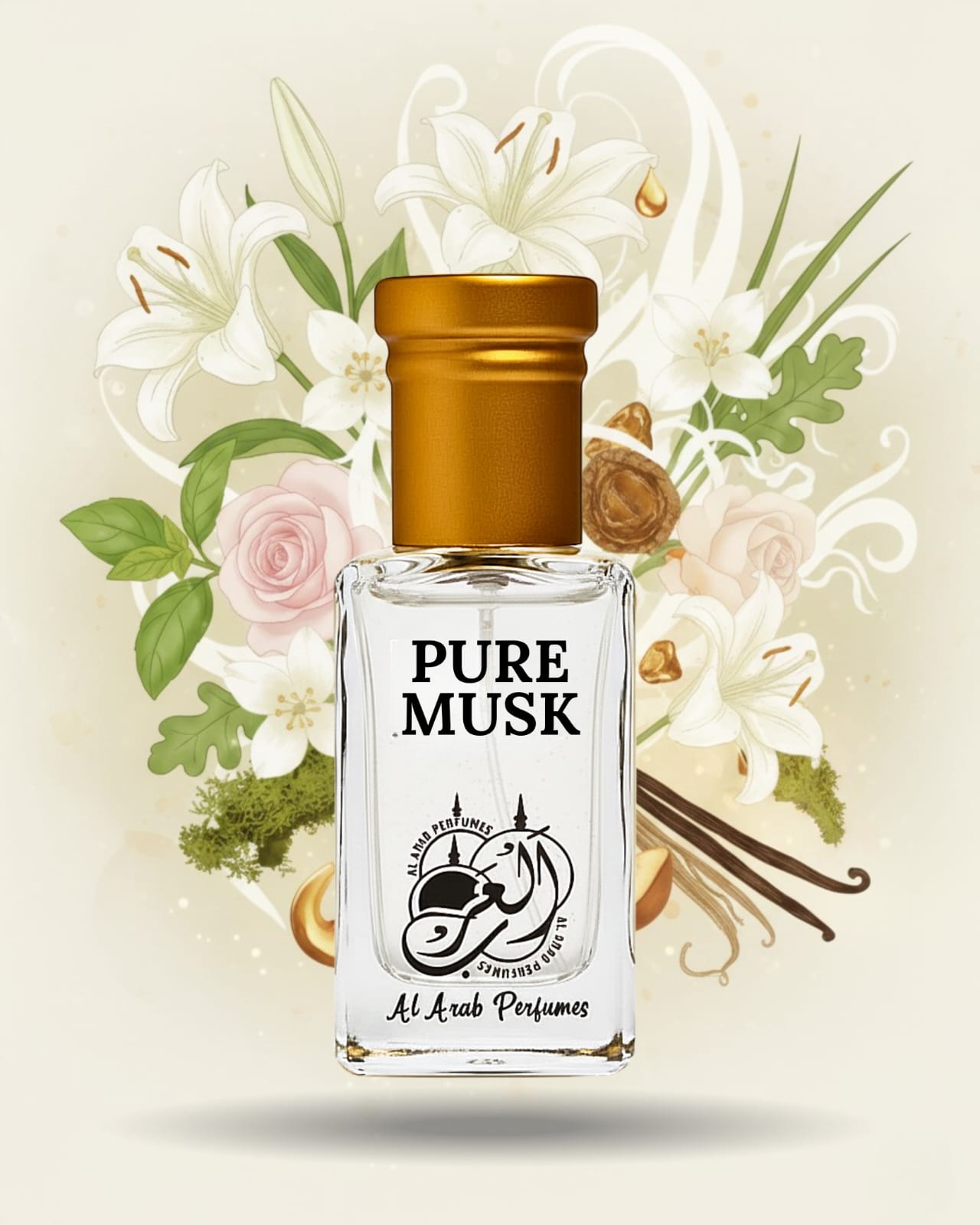 PURE MUSK ATTAR 12ML NON-ALCOHOLIC