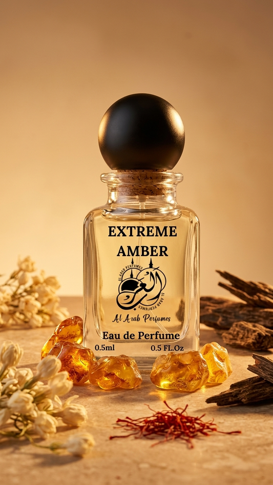 Extreme Amber Eau de Parfum – Premium Long Lasting Amber Woody Perfume