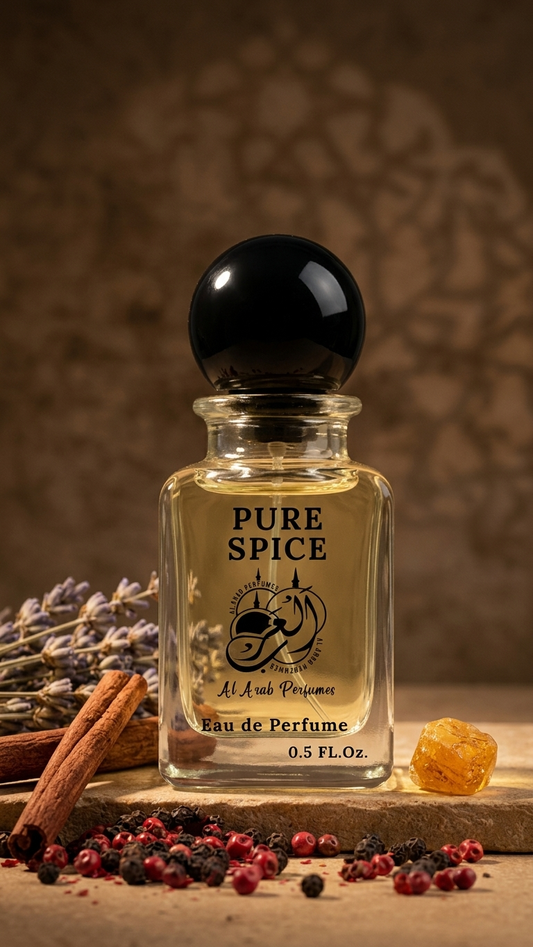 Pure Spice Eau de Parfum – Premium Long Lasting Spicy Woody Perfume for Men