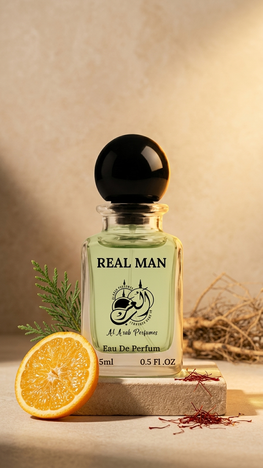 Real Man Eau de Parfum – Premium Long Lasting Luxury Perfume for Men